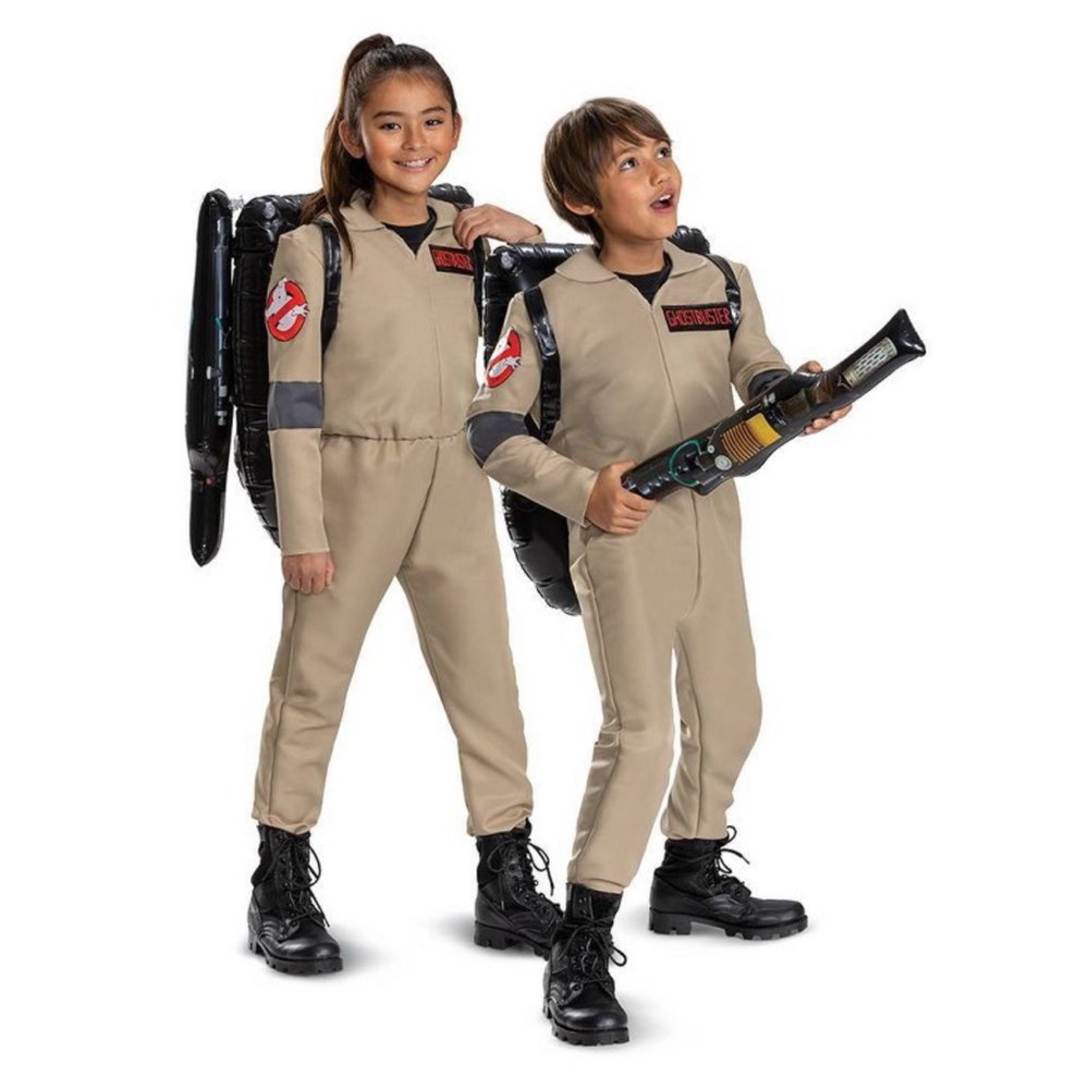 Kids Ghostbusters Costume - Tan